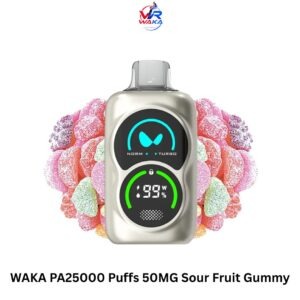 WAKA PA25000 Puffs 50MG Sour Fruit Gummy