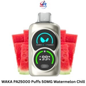 WAKA PA25000 Puffs 50MG Watermelon Chill