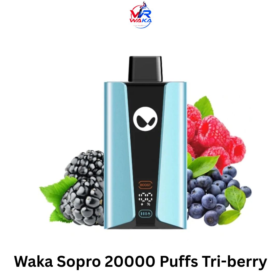 Waka Sopro 20000 Puffs Tri-berry Waka Sopro 20000 Puffs Tri-berry