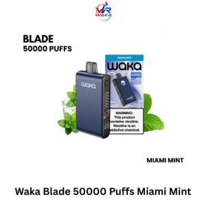 Waka Blade 50000 Puffs Miami Mint