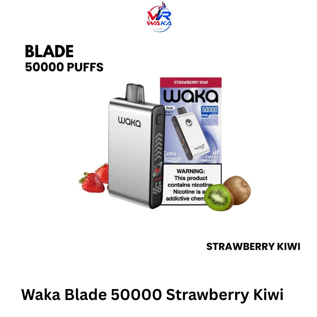 Waka Blade 50000 Puffs Strawberry Kiwi dubai Waka Blade 50000 Puffs Strawberry Kiwi