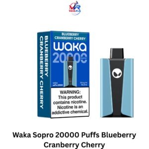 Waka Sopro 20000 Puffs Blueberry Cranberry Cherry