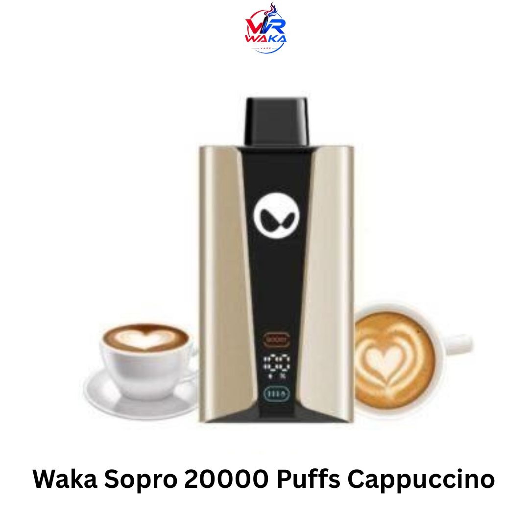 Waka Sopro 20000 Puffs Cappuccino Waka Sopro 20000 Puffs Cappuccino