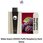Waka Sopro 20000 Puffs Raspberry Dark Shine