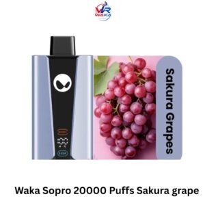 Waka Sopro 20000 Puffs Sakura grape