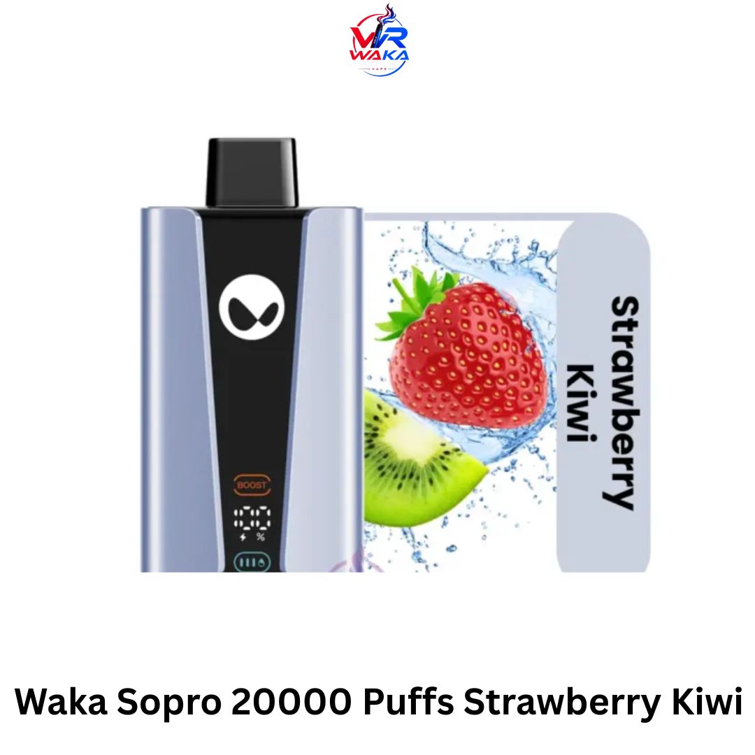 Waka Sopro 20000 Puffs Strawberry Kiwi Waka Sopro 20000 Puffs Strawberry Kiwi
