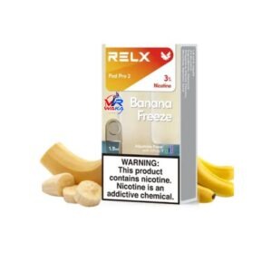 relx pod pro banana freeze Buy 2 Dubai UAE PAX Era pod will 4 for £10 Flavour:Dark cherry 20mg