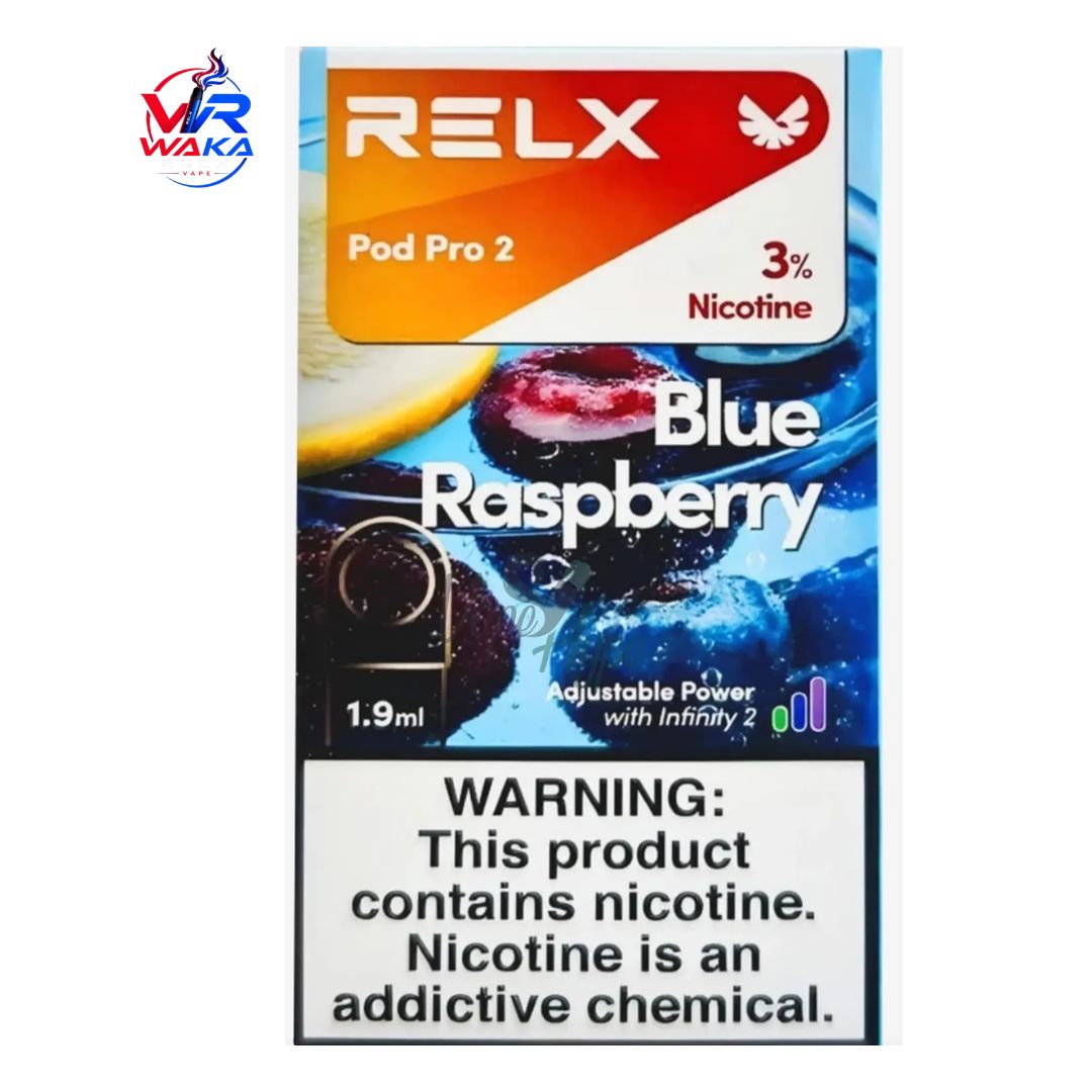 relx pod pro blueberry 2 Splash 3% Select Your Flavour From This Dropdown Menu:White Peach Ice Blue Razz Ice Urban California-CBE-fee