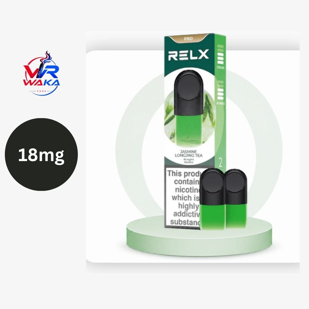 relx pod jasmine green tea Pro Longjing 18 mg in Dubai UAE FLAVOR:LITCHI ICE 18+ Flum Float Tobacco Delivered